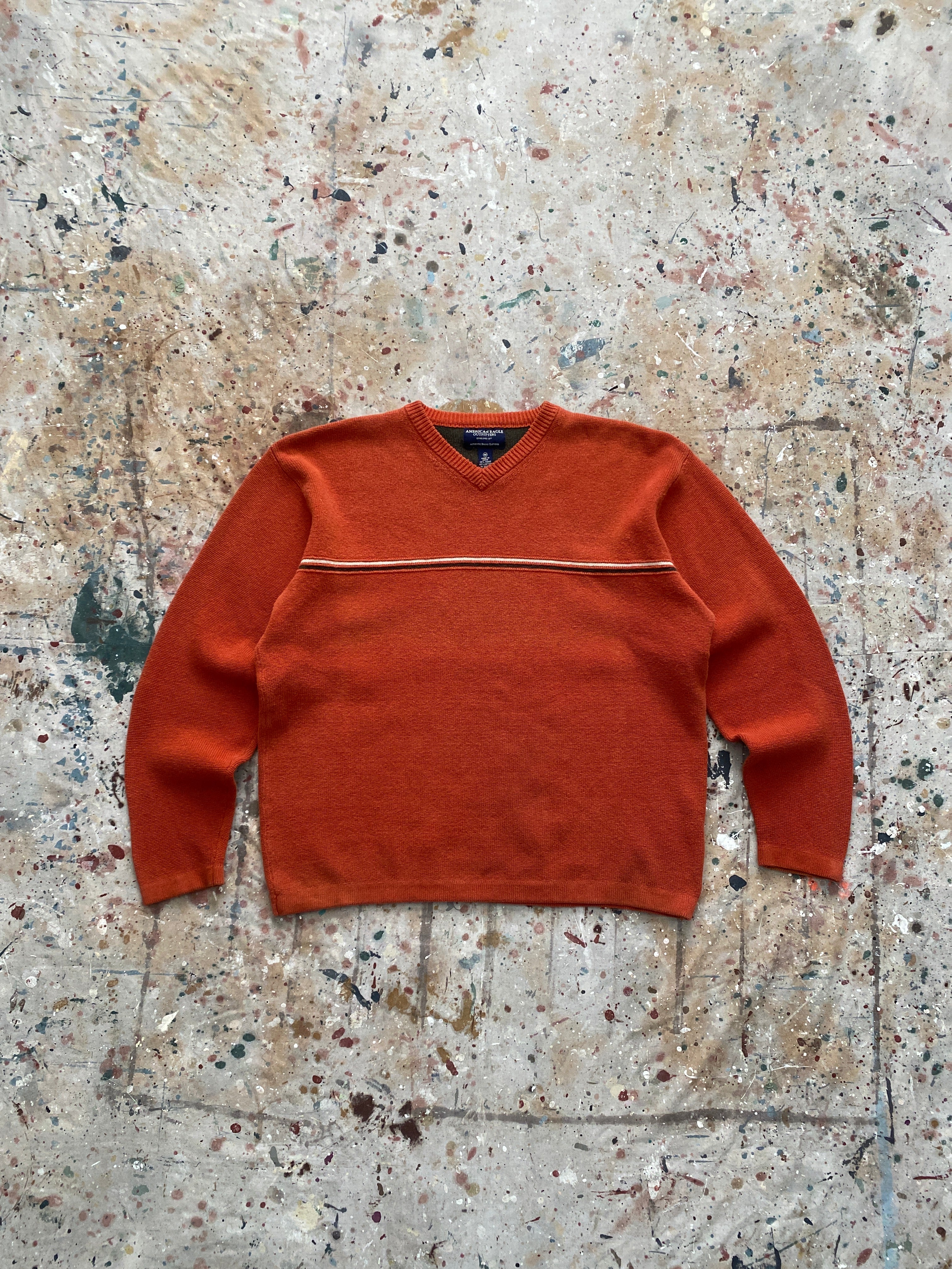 90s american eagle v neck sweater