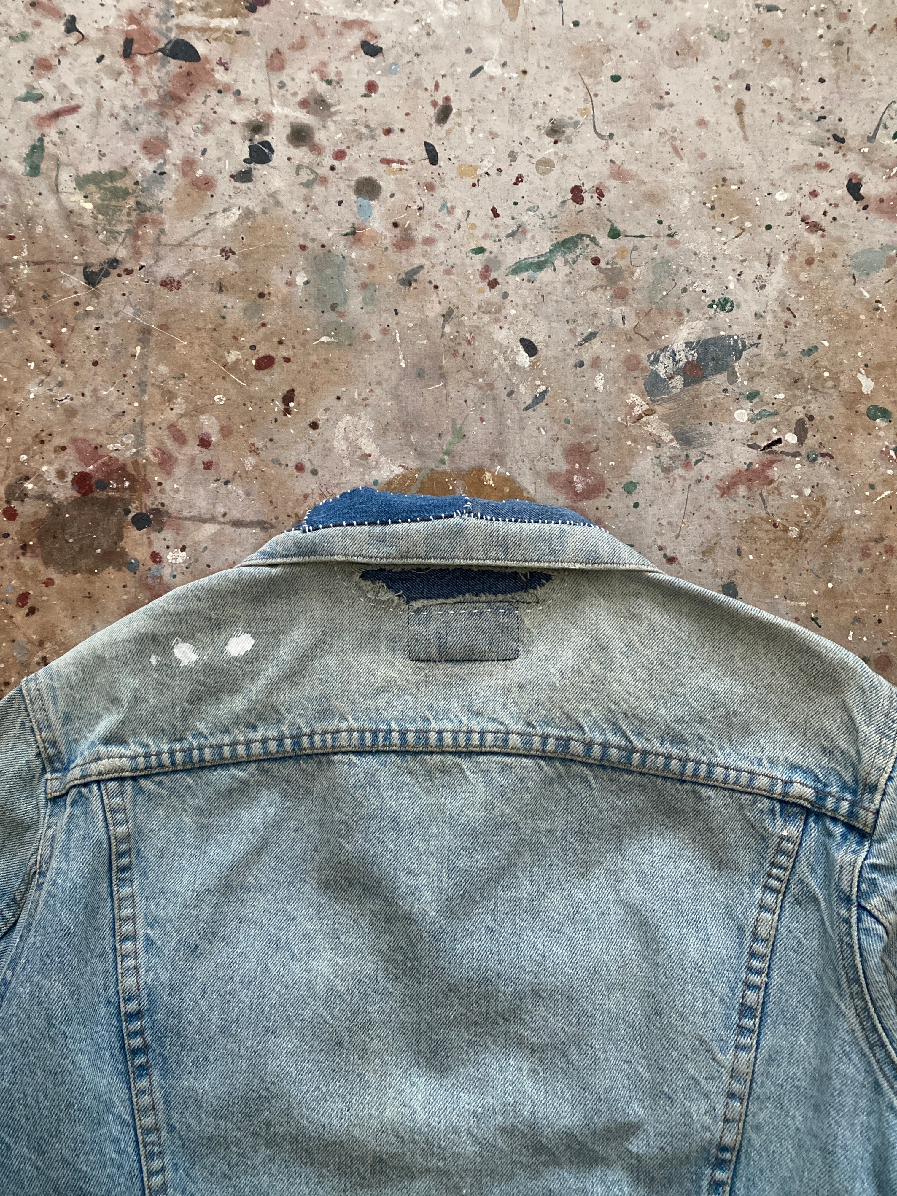 70s levi's type 3 painters jacket