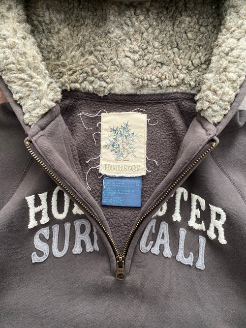 00s hollister quarter zip hoodie