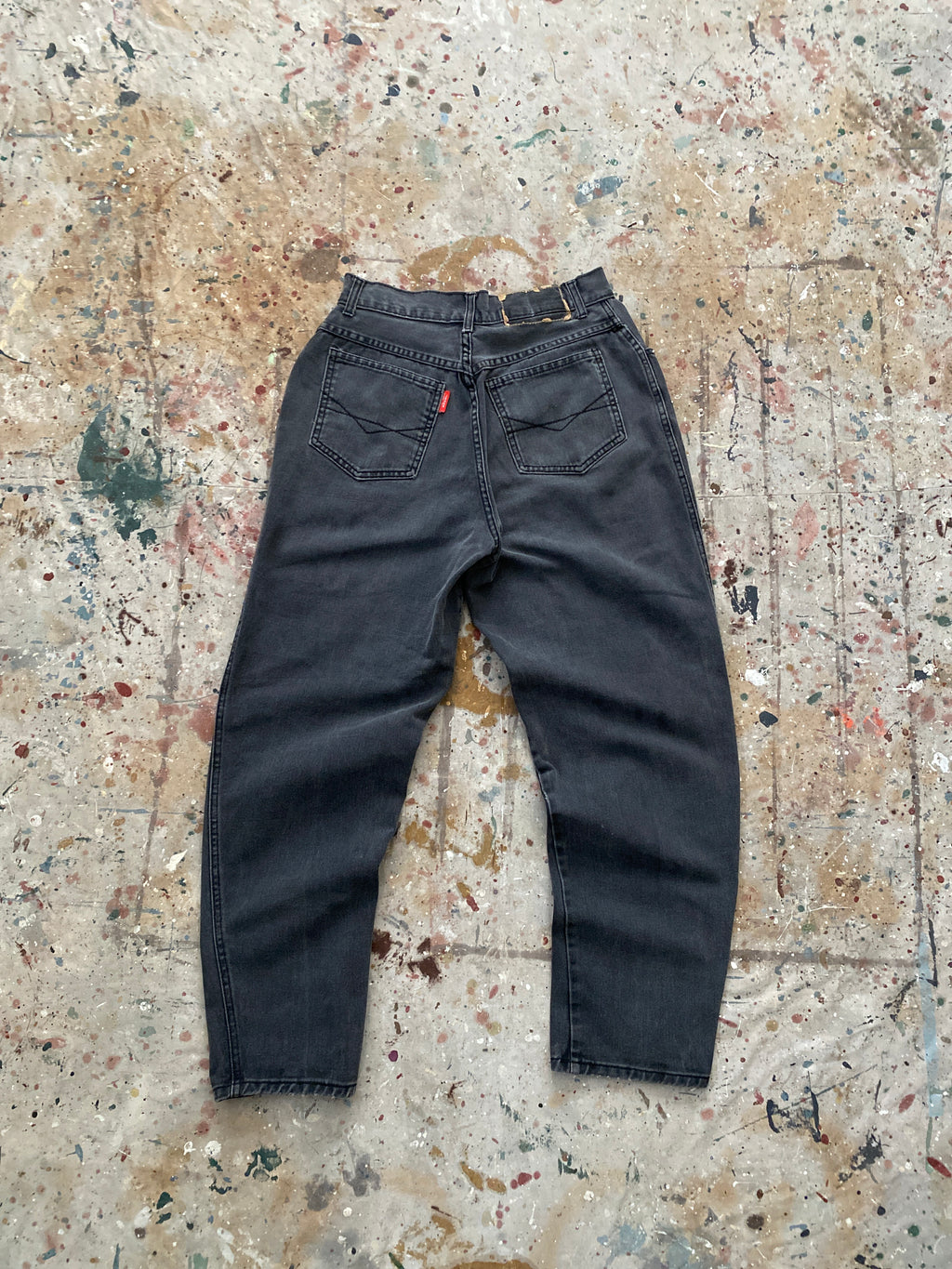 90s studded black jeans