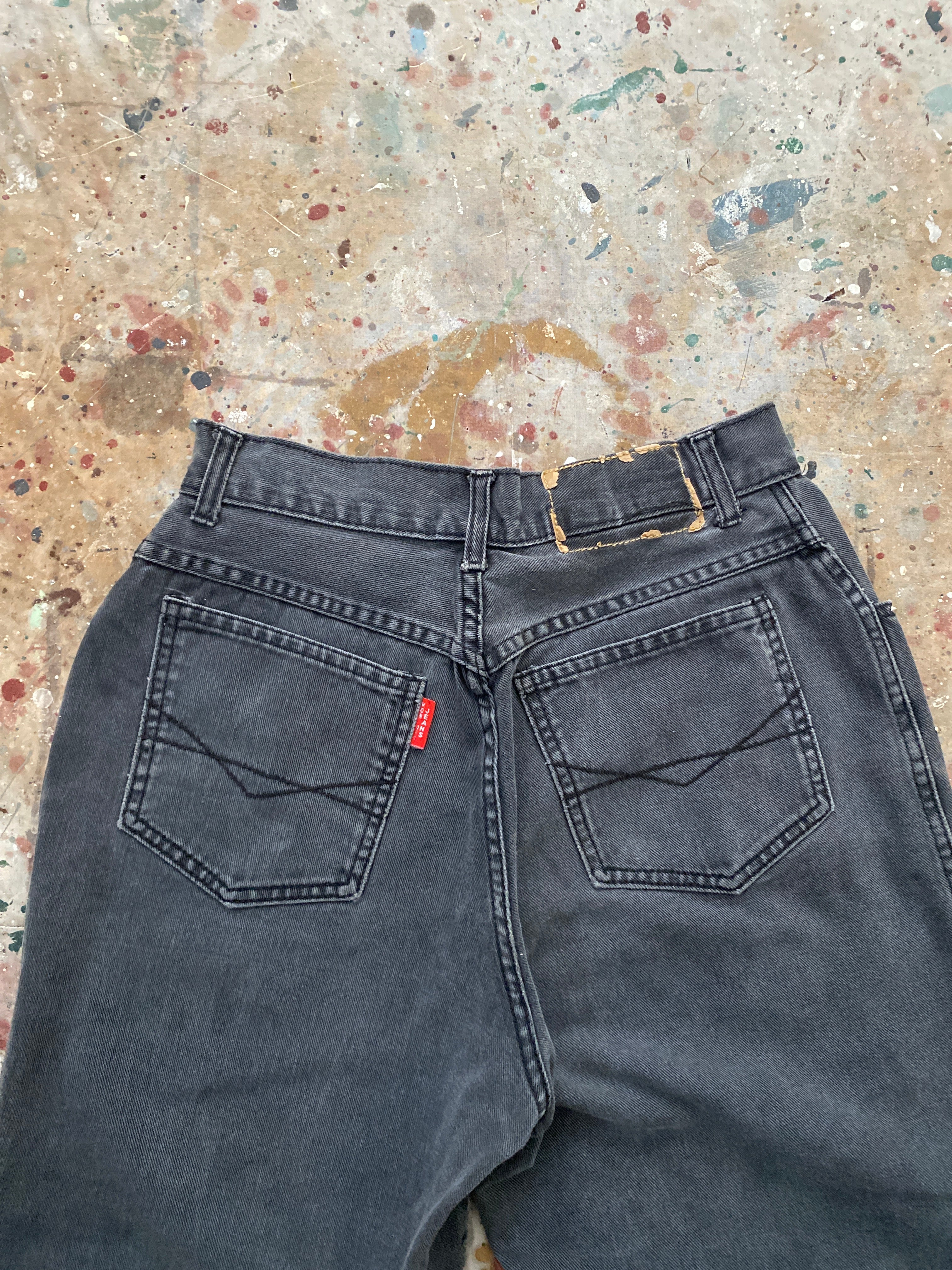 90s studded black jeans