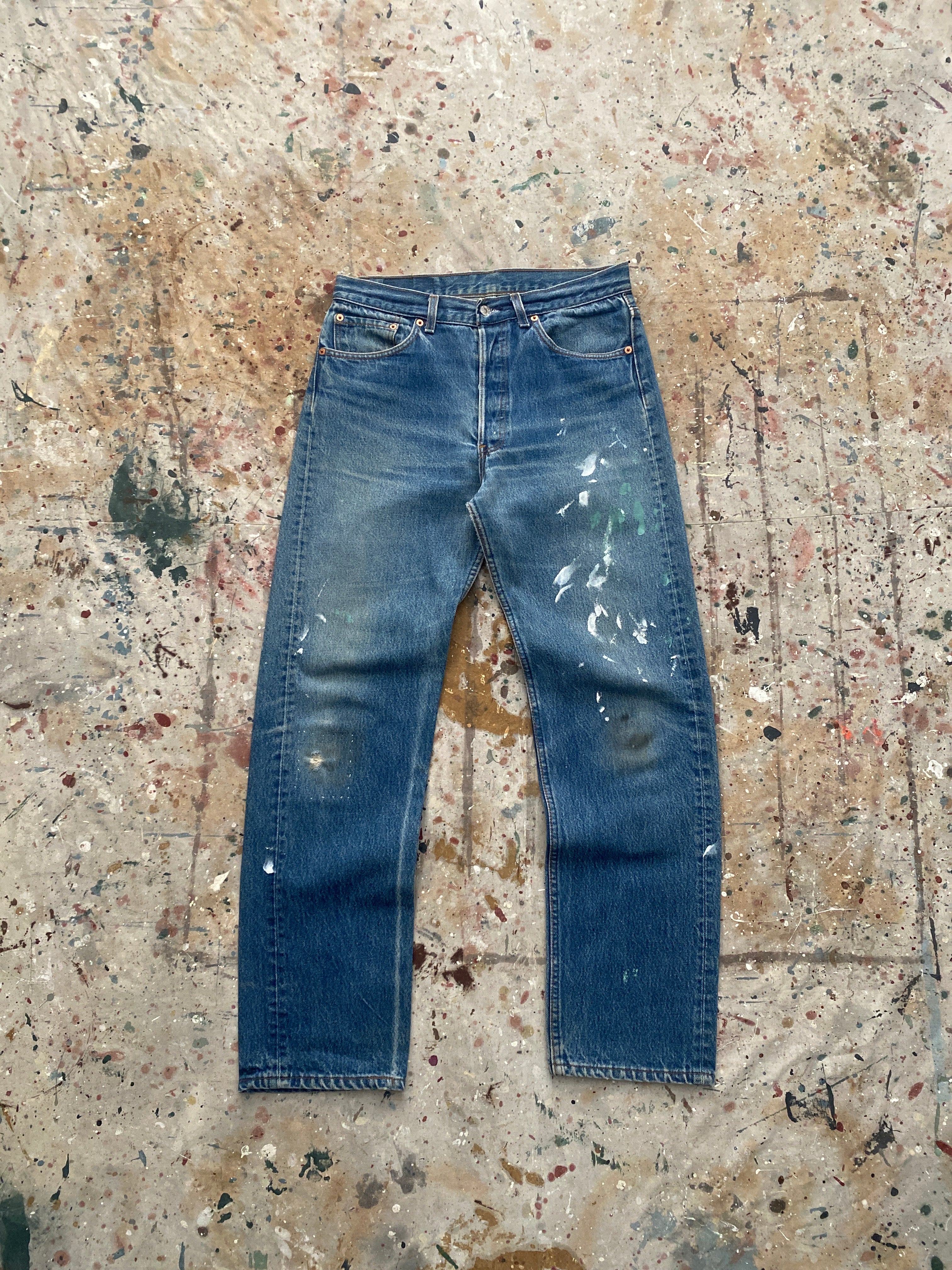 90s levi's 501 painter jeans