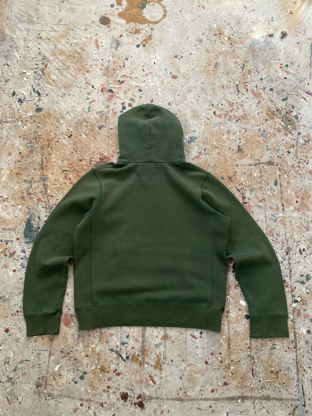 00s abercrombie and fitch shamrocks heavy weight hoodie