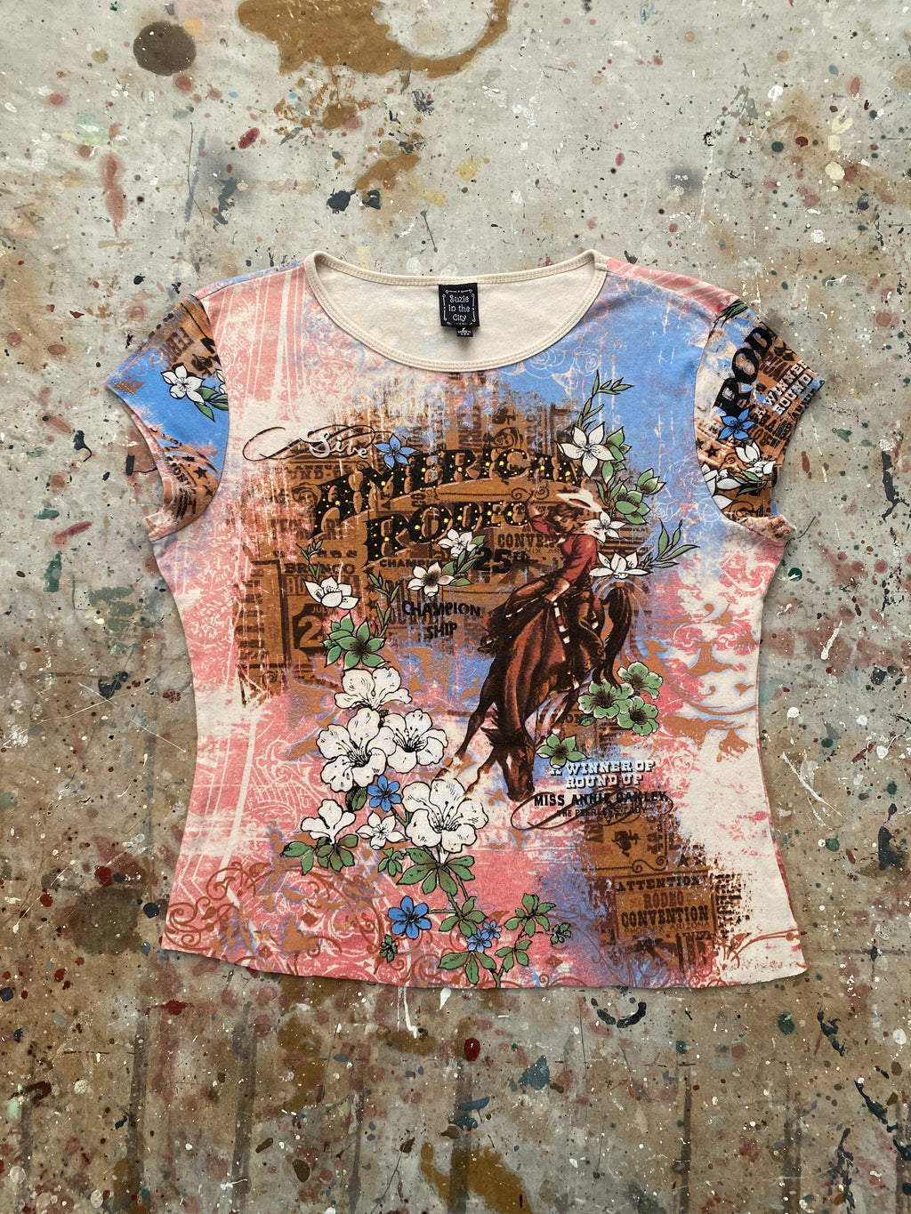 00s "american rodeo" top
