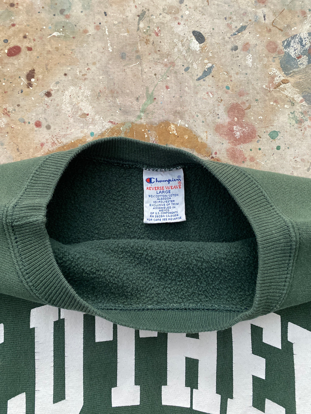 90s luther college champion reverse weave sweatshirt