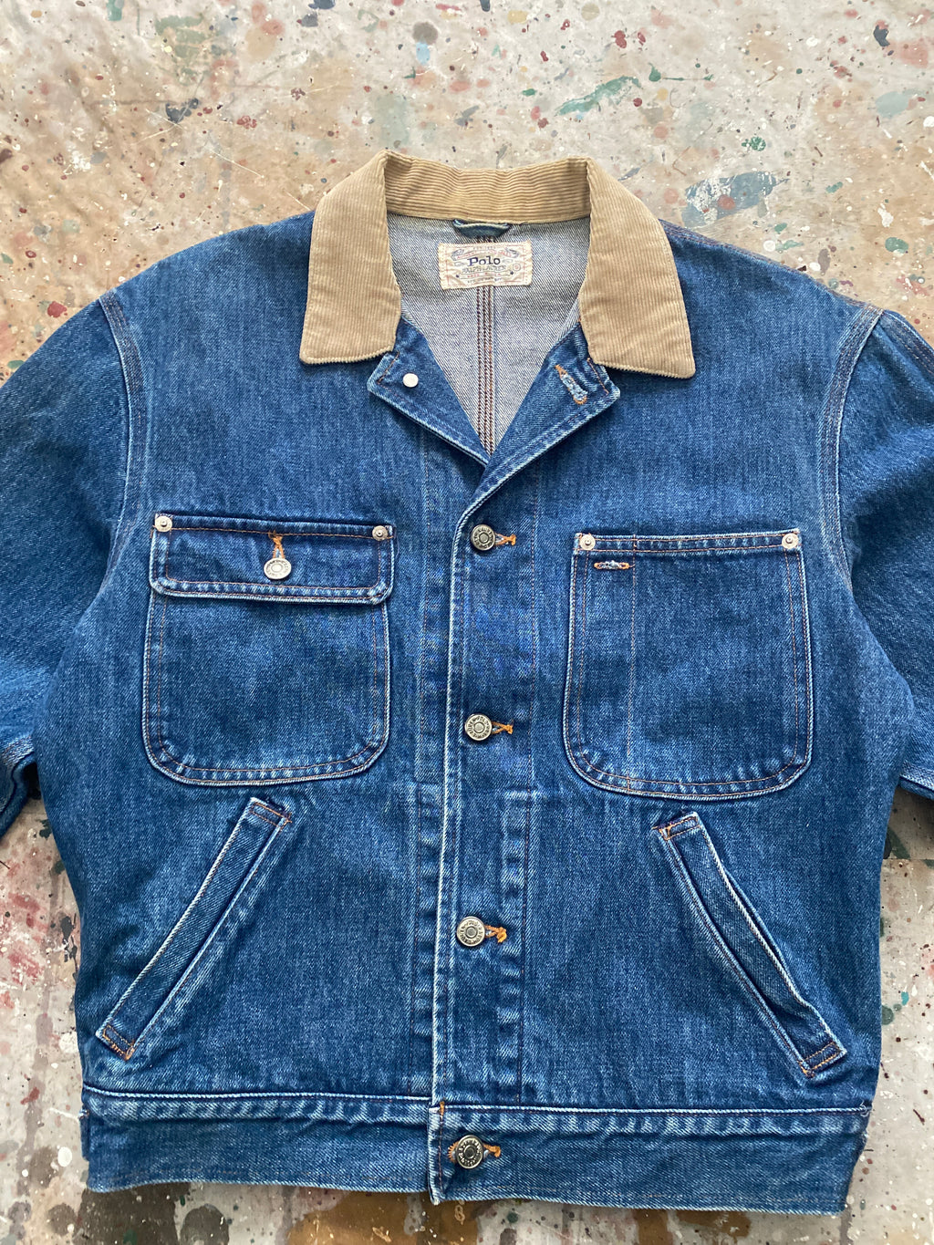 80s PRL denim jacket