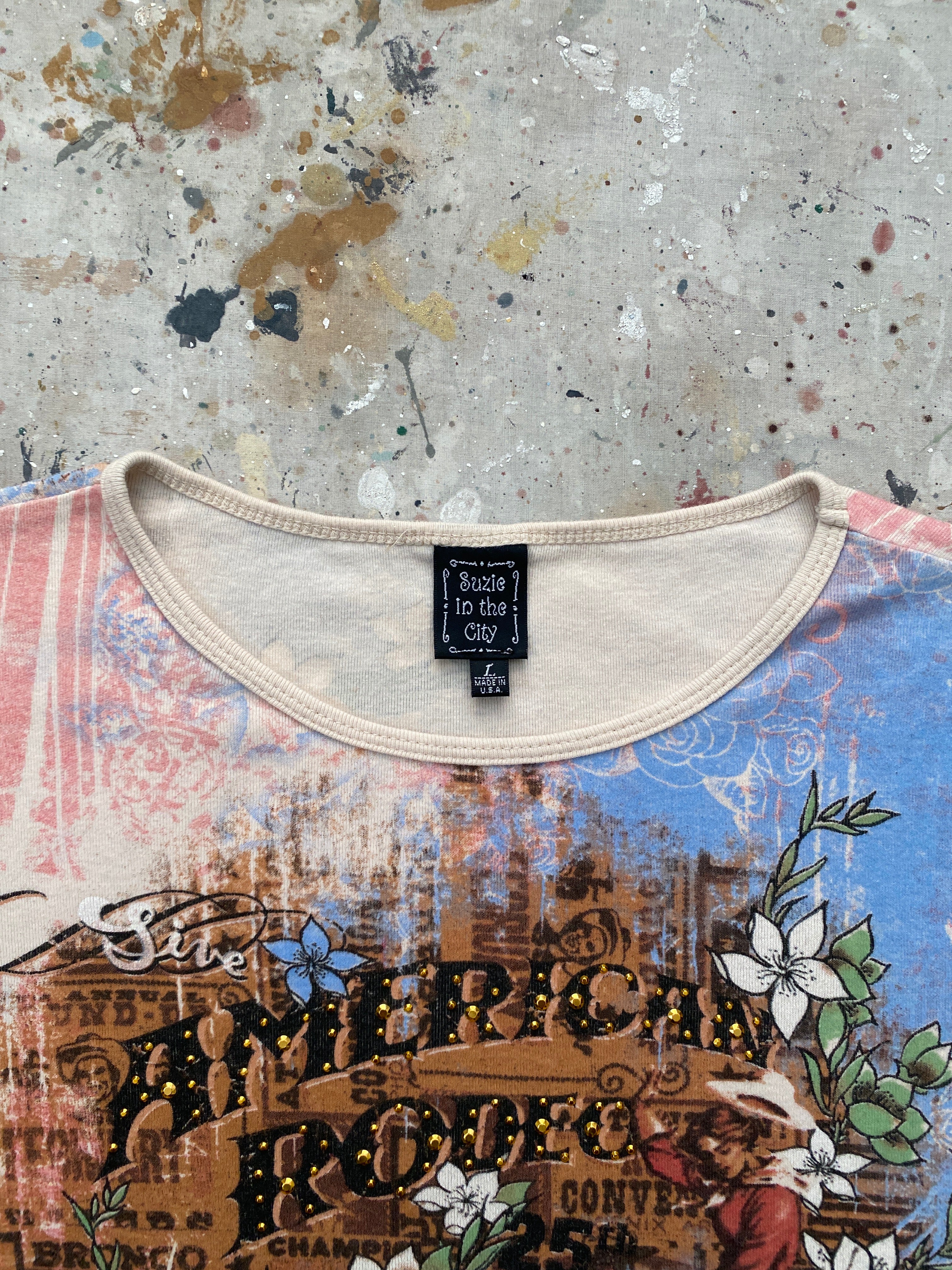 00s "american rodeo" top