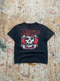 00s faded black fiend for life misfits tee