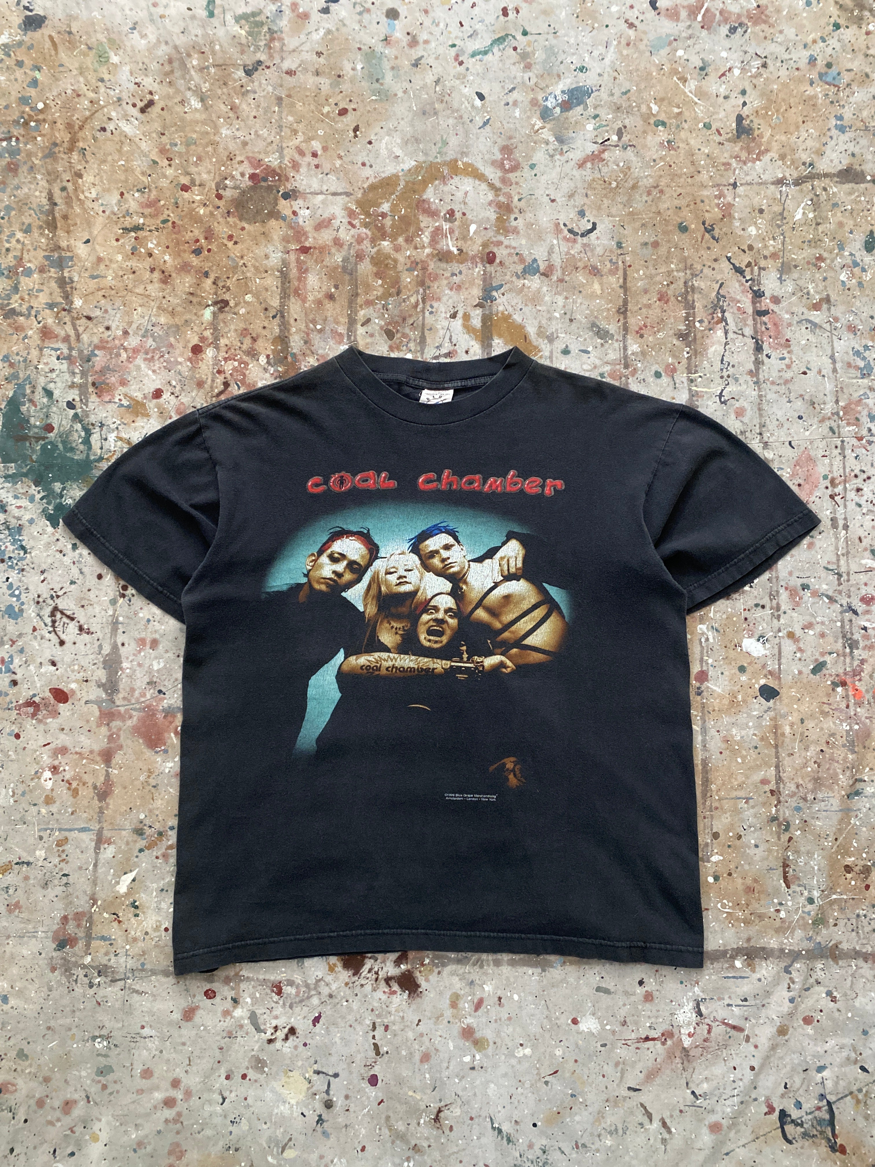 1999 faded black coal chamber tee