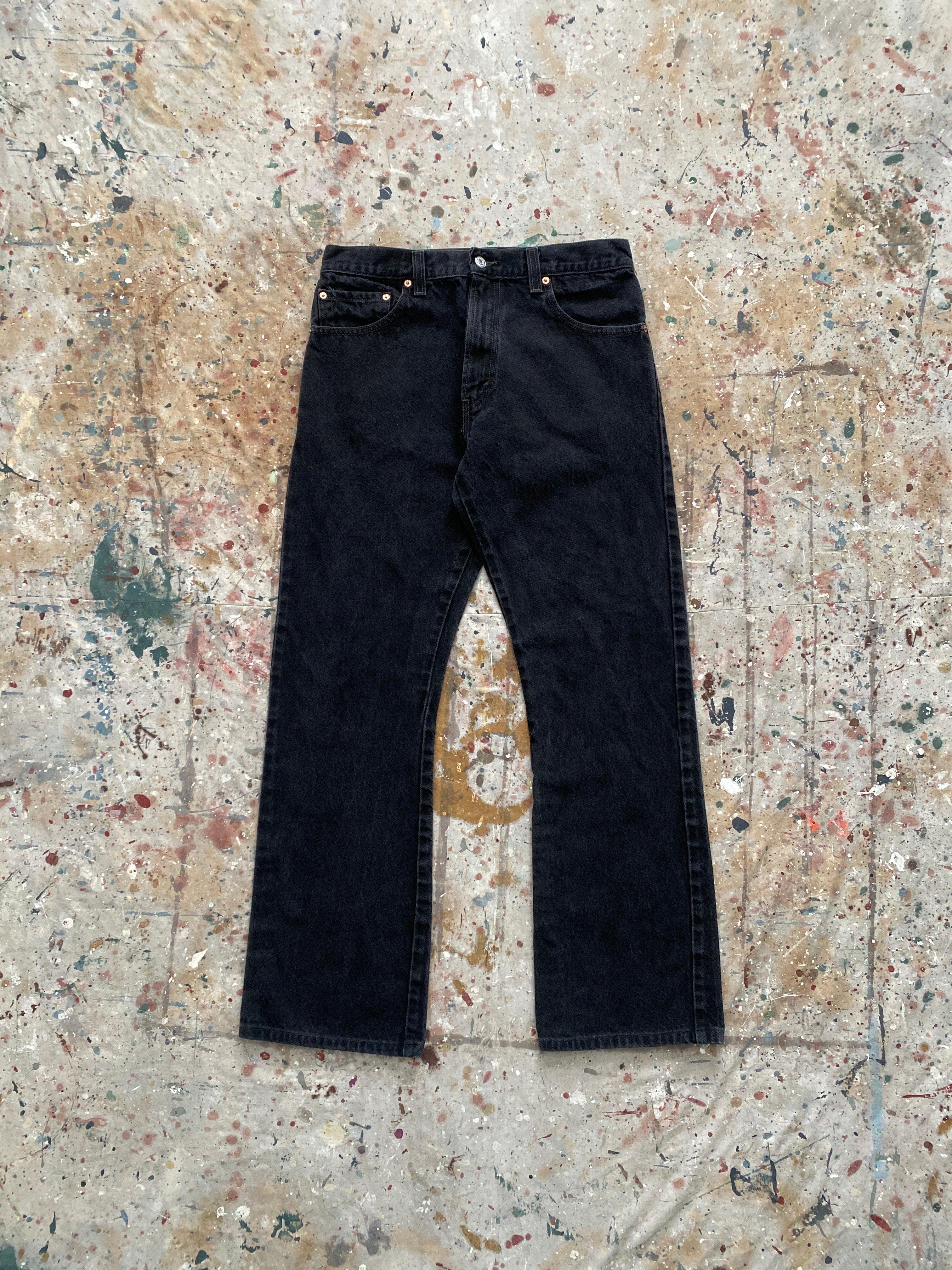 00s black levi's 517 bootcut jeans