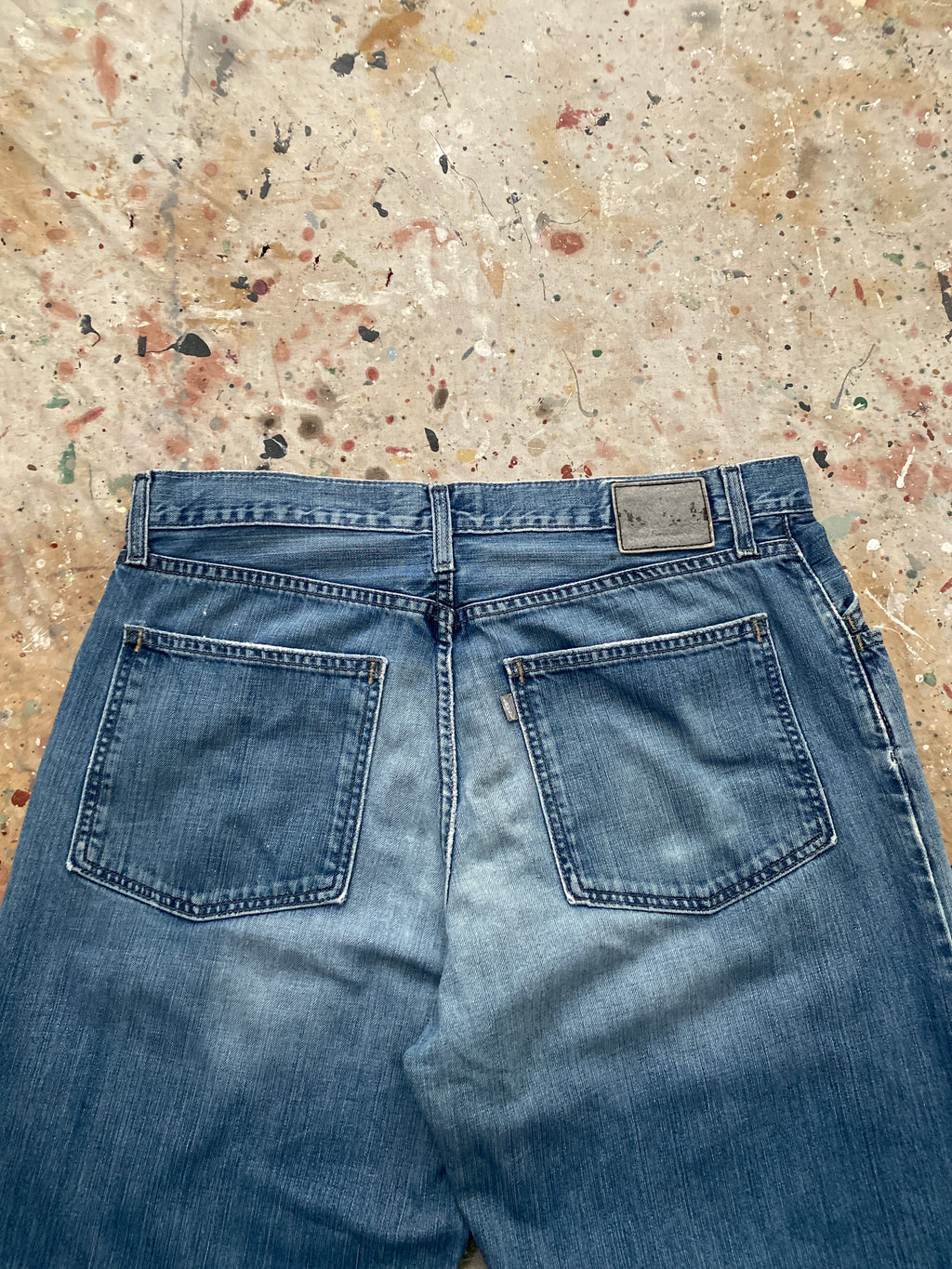 90s levi's baggy silver tab jeans