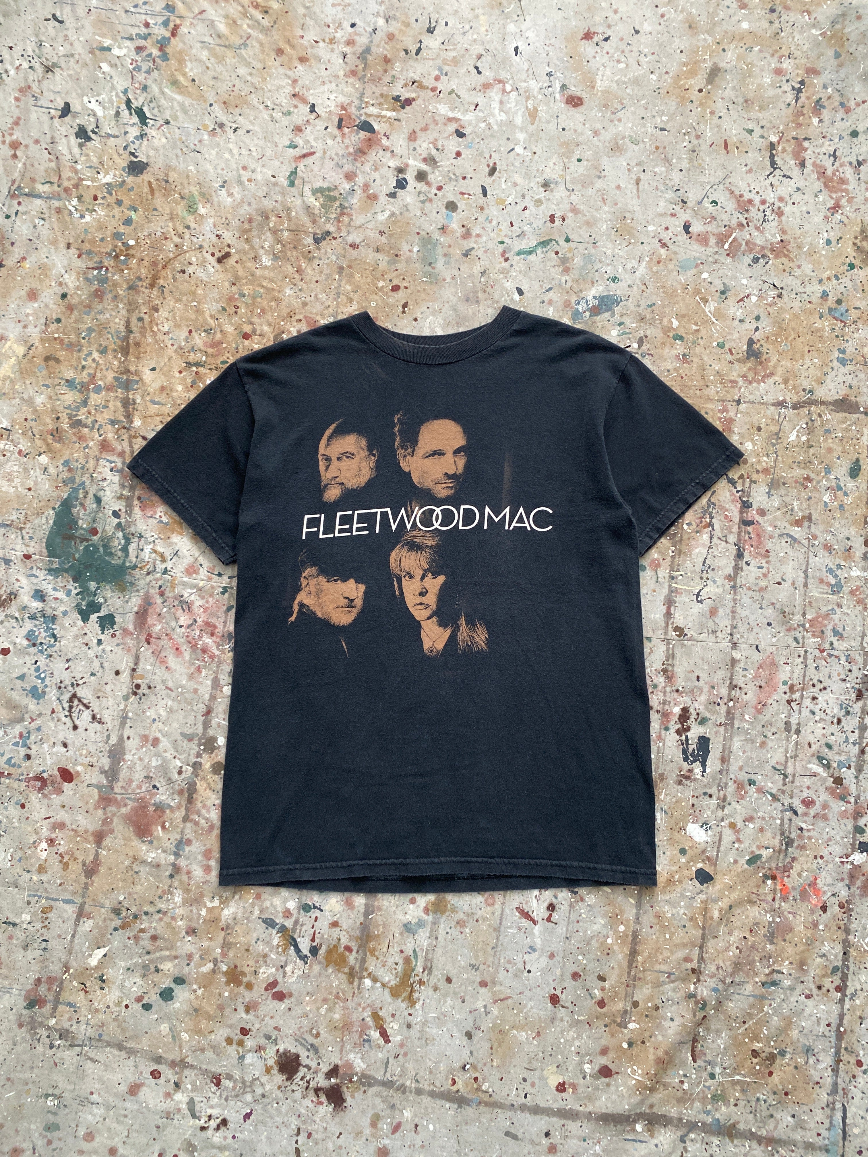 2009 faded black fleetwood mac tee