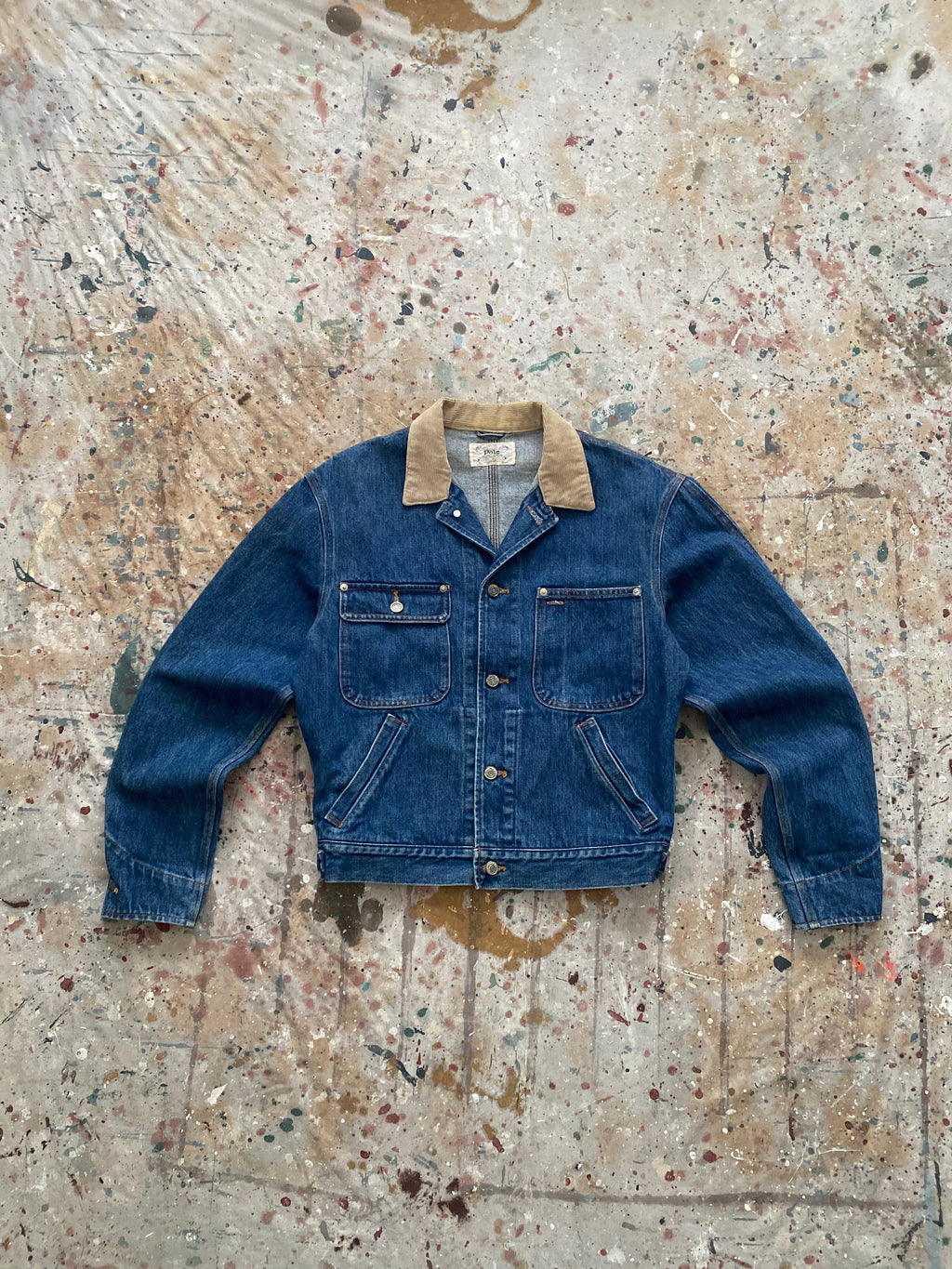 80s PRL denim jacket