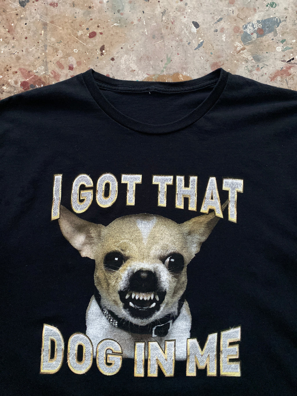 2010s "i got that dog in me" tee