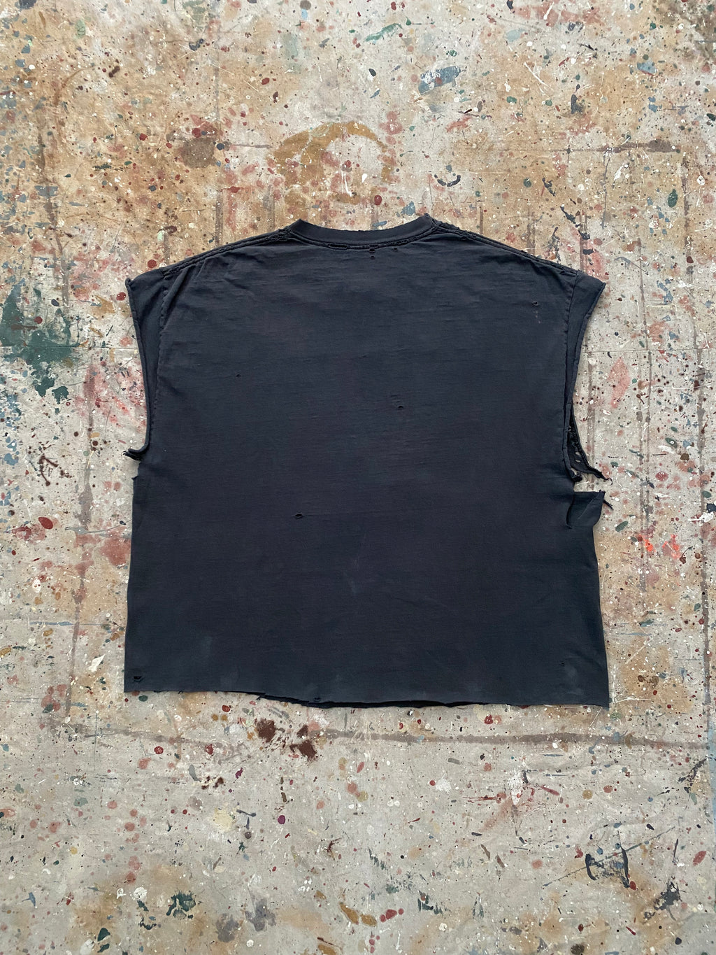 00s faded black georgia bulldogs distressed tank