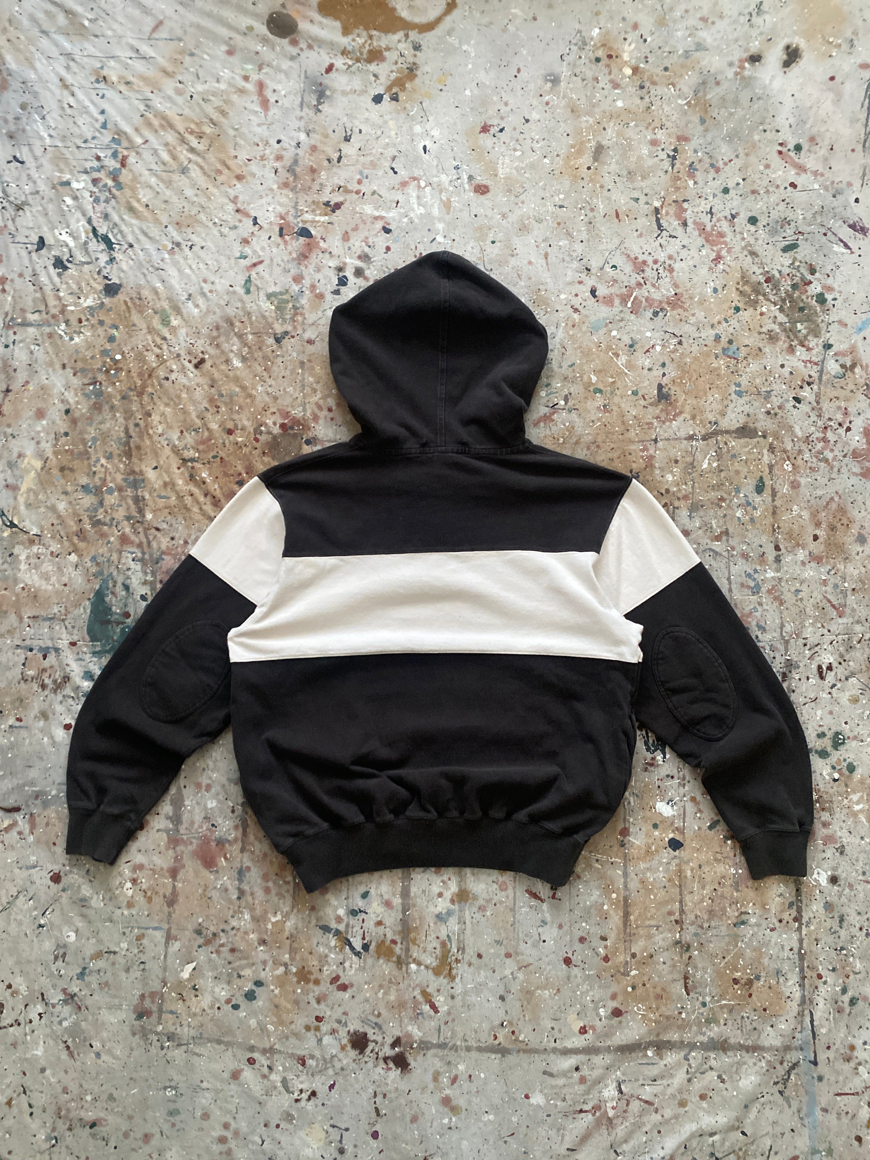 90s PRL hooded rugby shirt