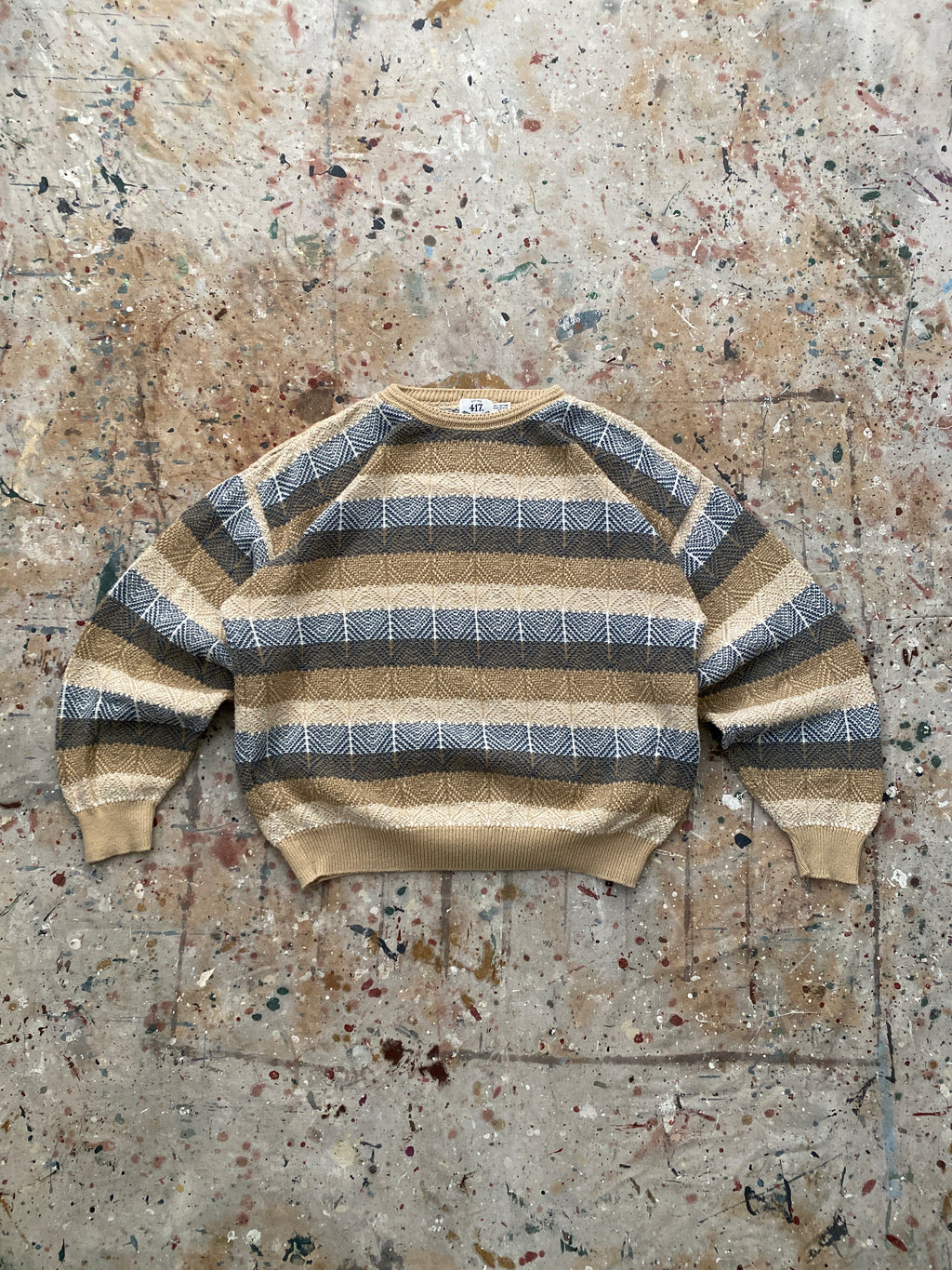 90s chunky knit cotton sweater