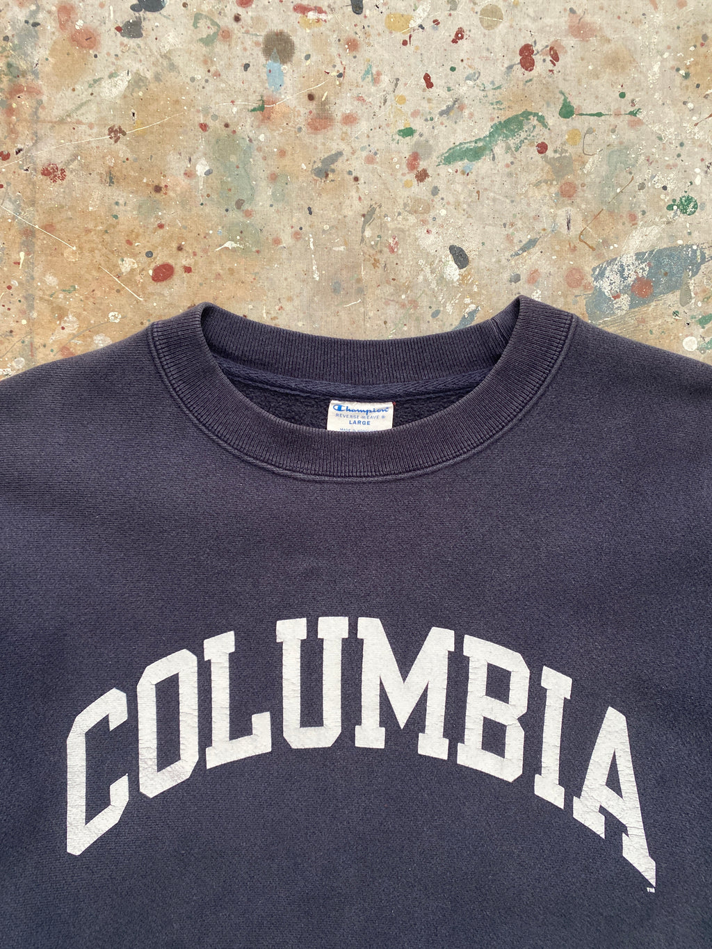 00s faded reverse weave sweatshirt