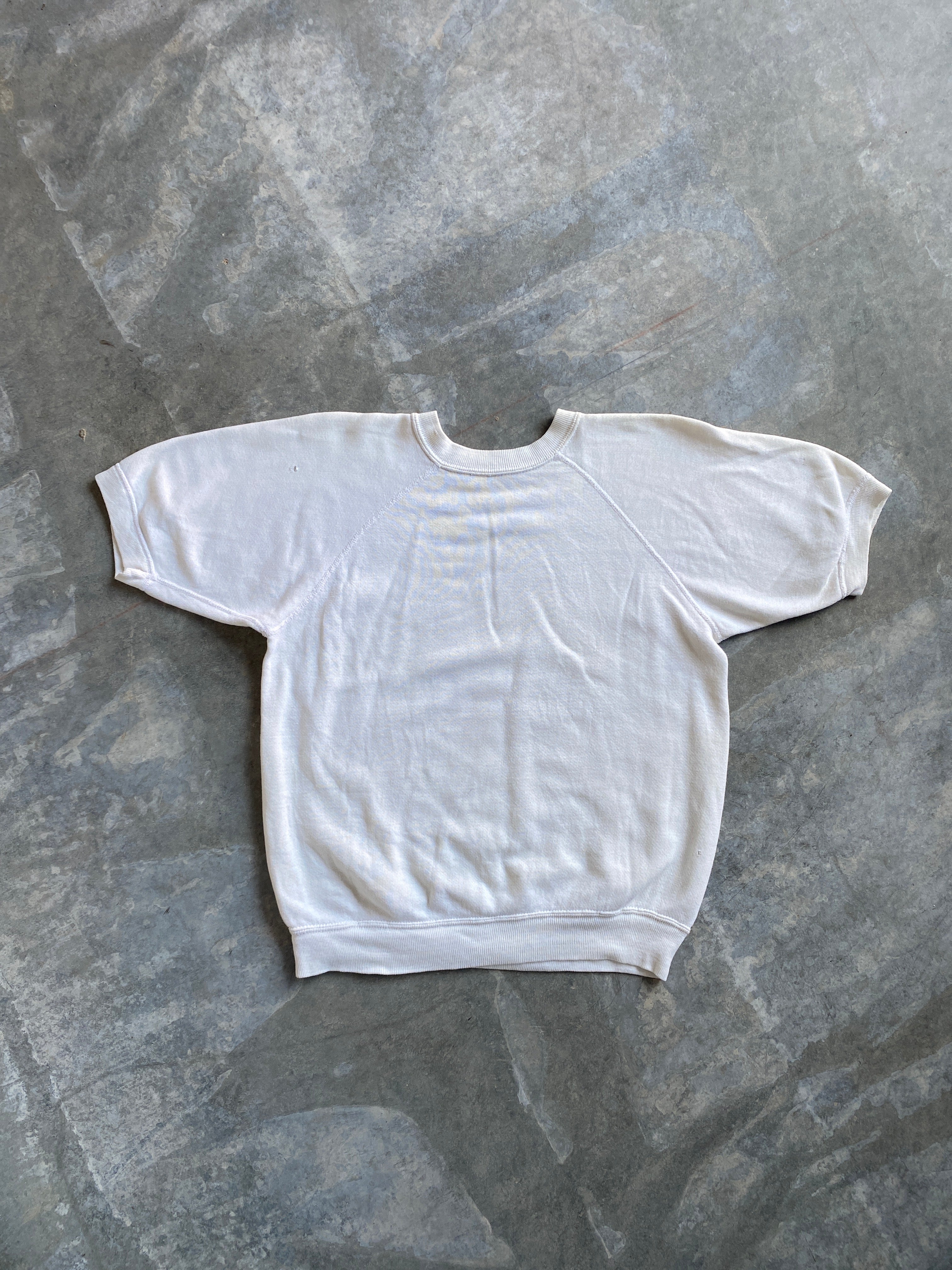 60s hand drawn short sleeve sweat