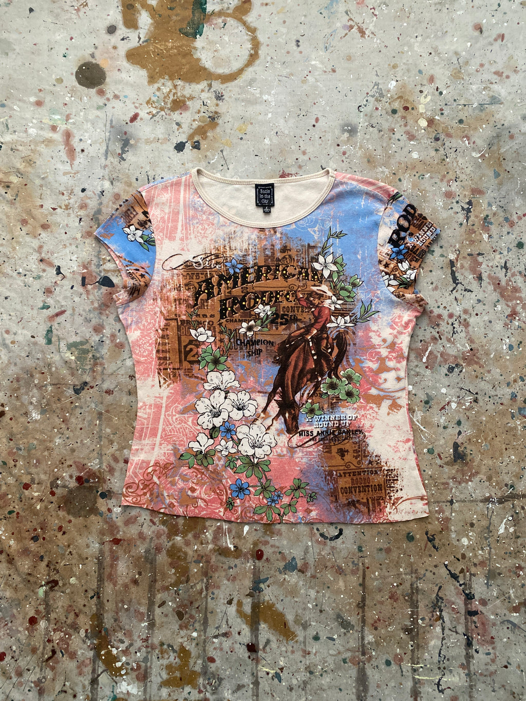 00s "american rodeo" top