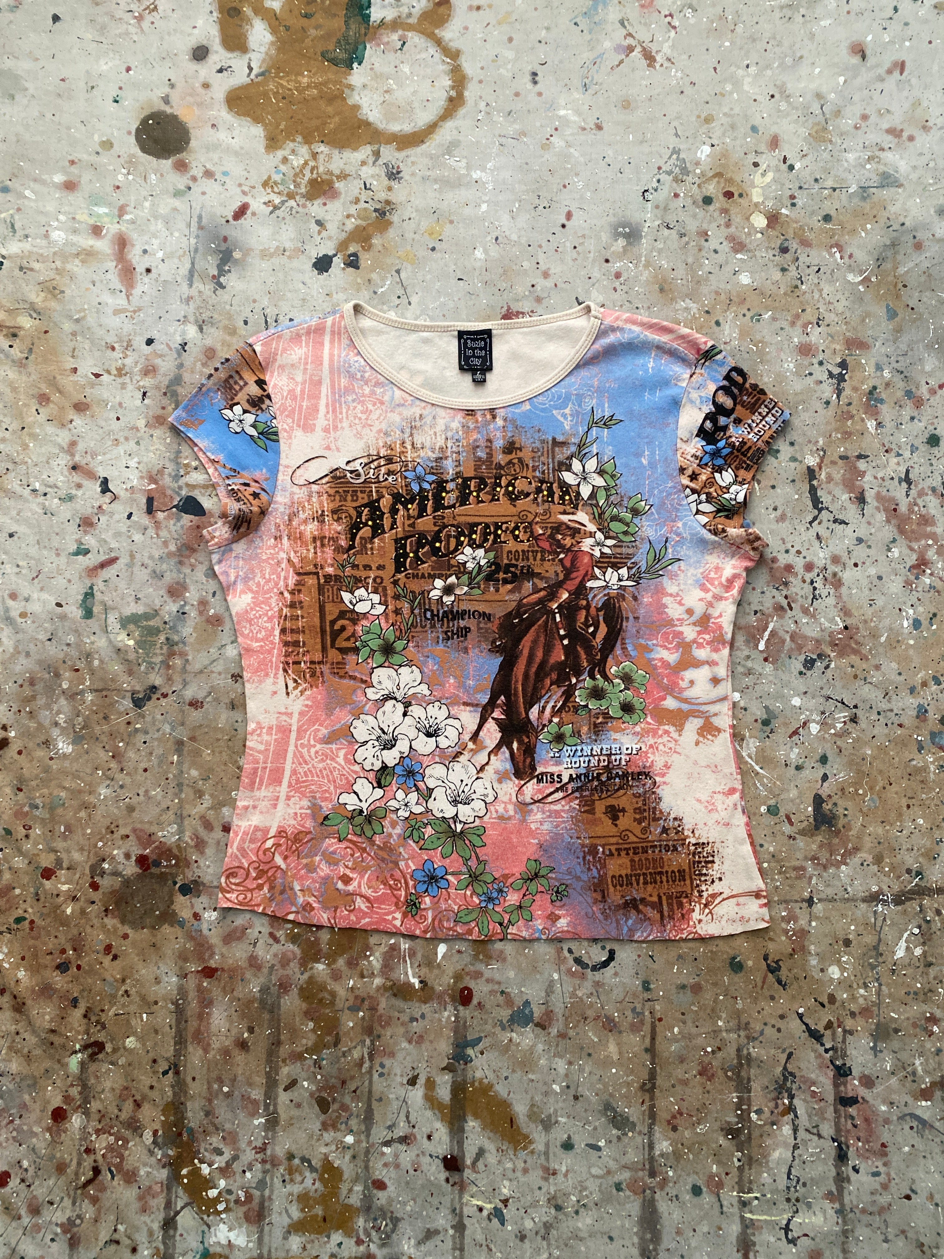 00s "american rodeo" top