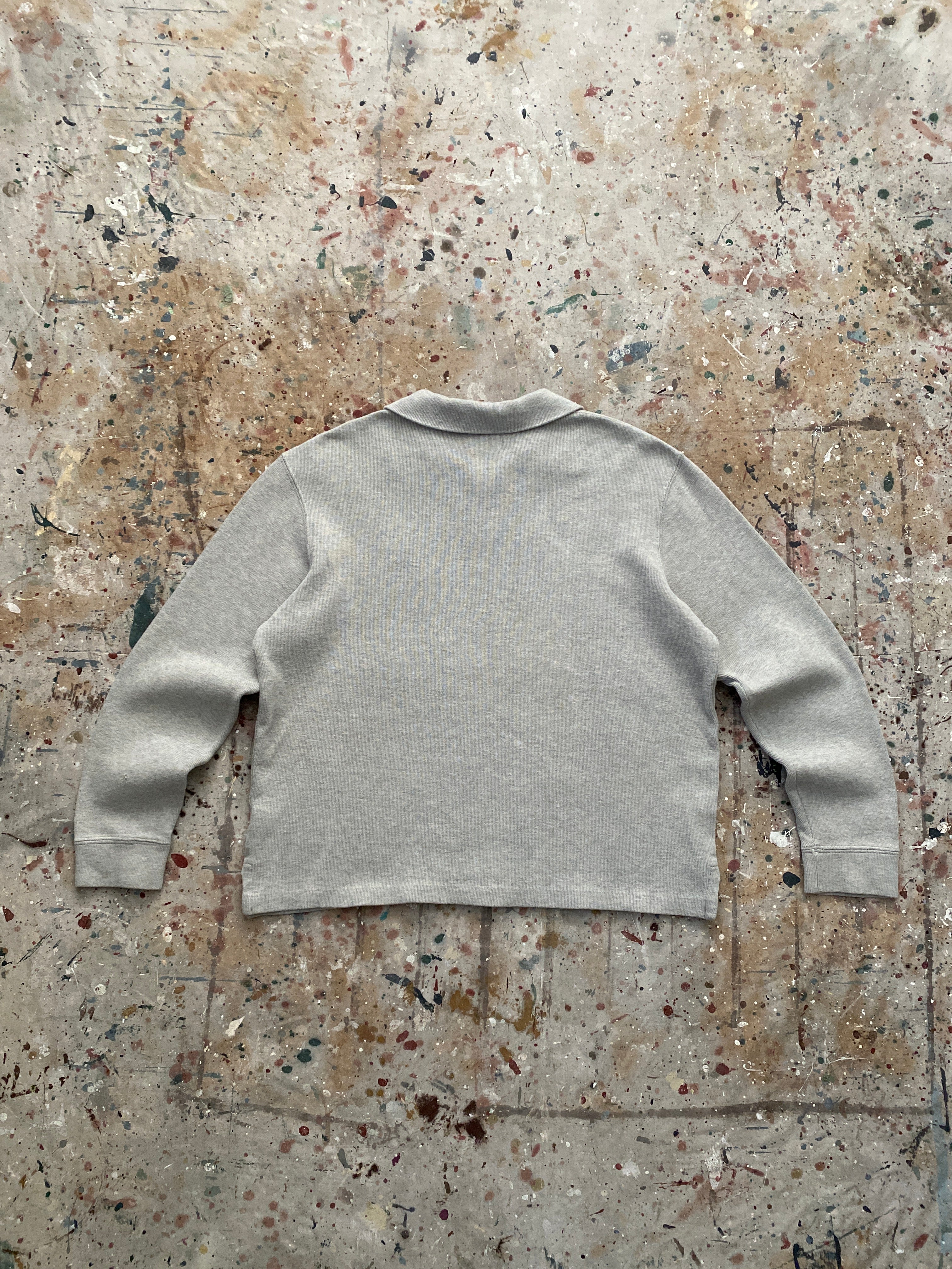 90s PRL repaired quarter zip sweater