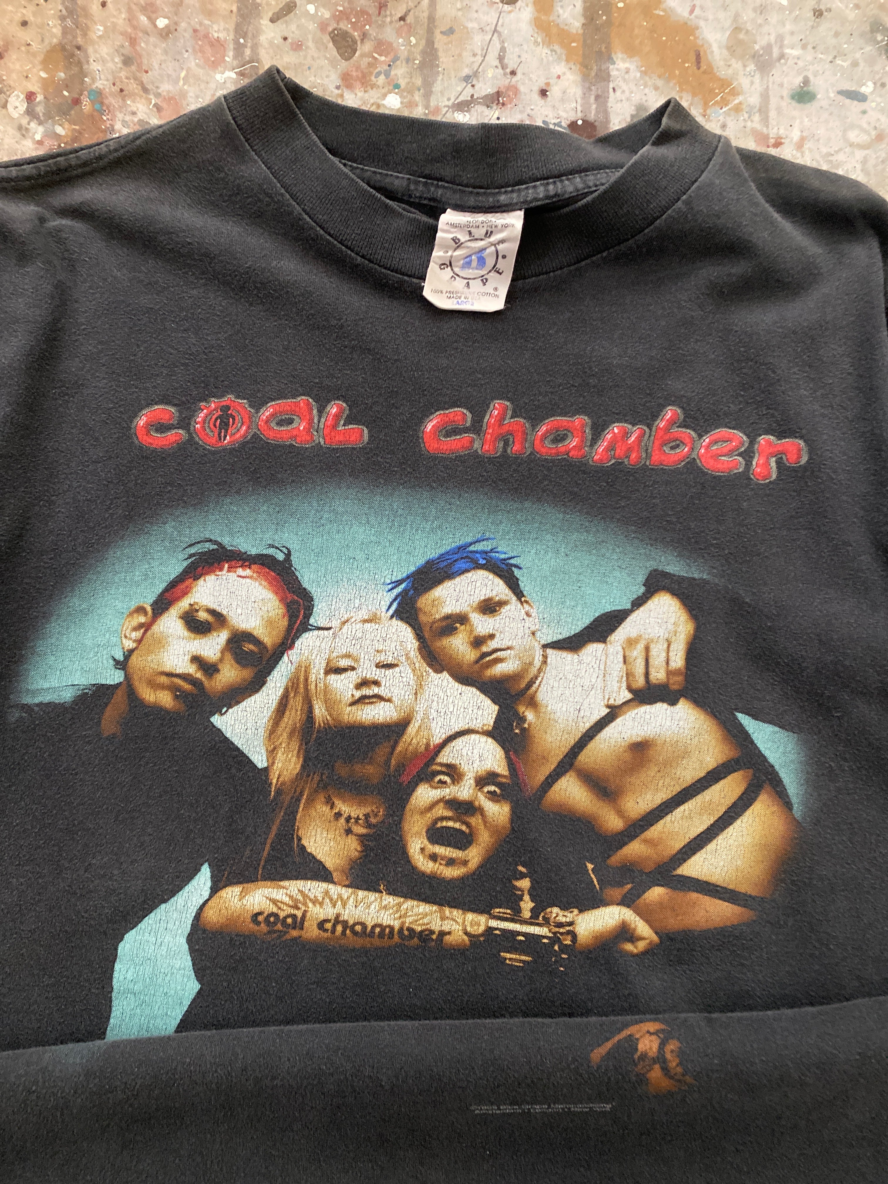 1999 faded black coal chamber tee