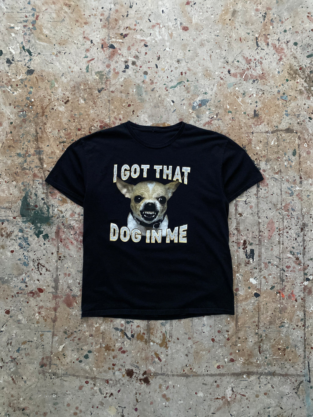 2010s "i got that dog in me" tee