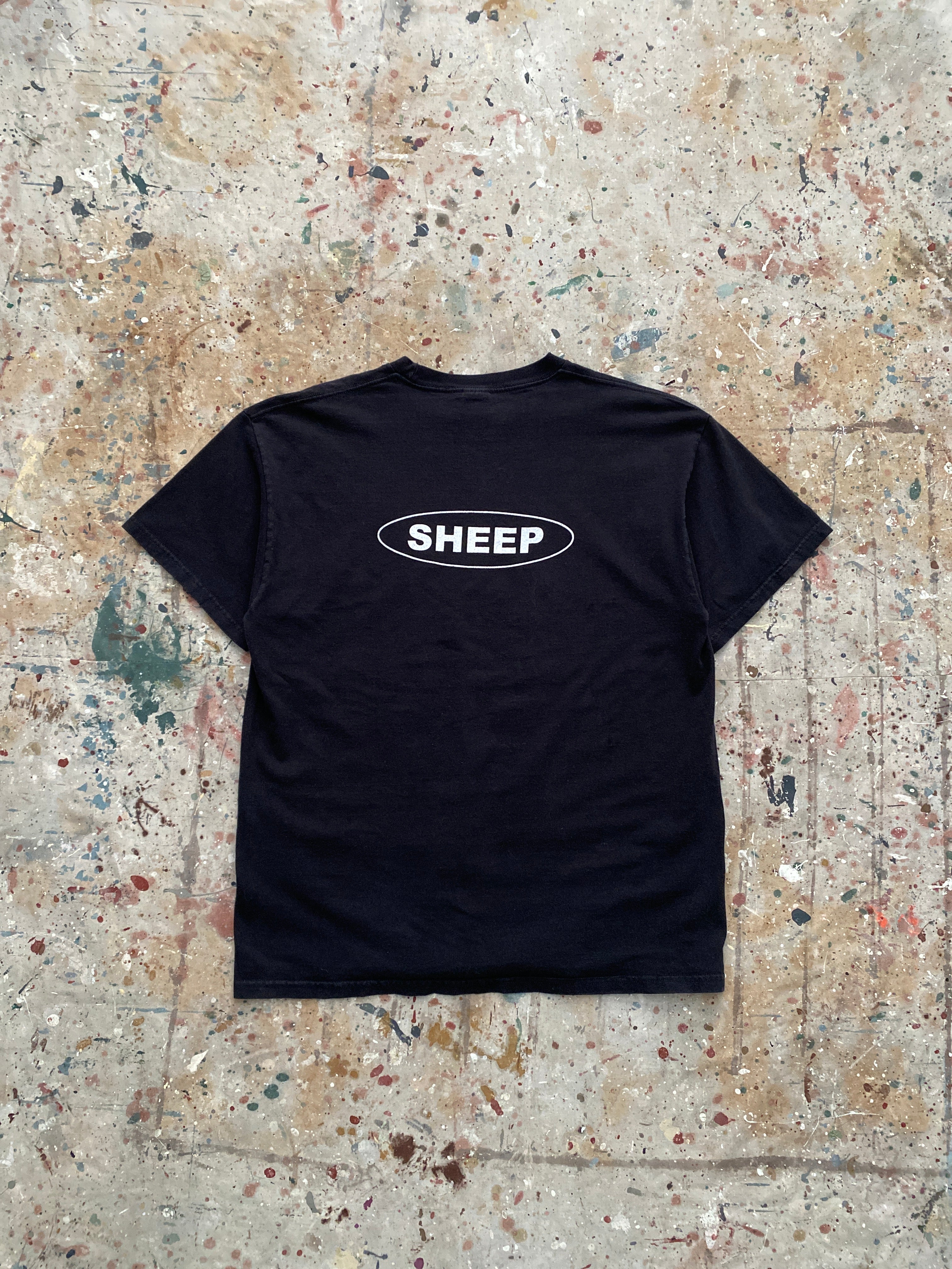 90s sheep on drugs tee