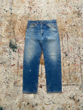 80s levi's 505 faded painter jeans