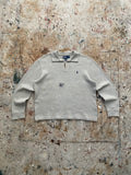 90s PRL repaired quarter zip sweater