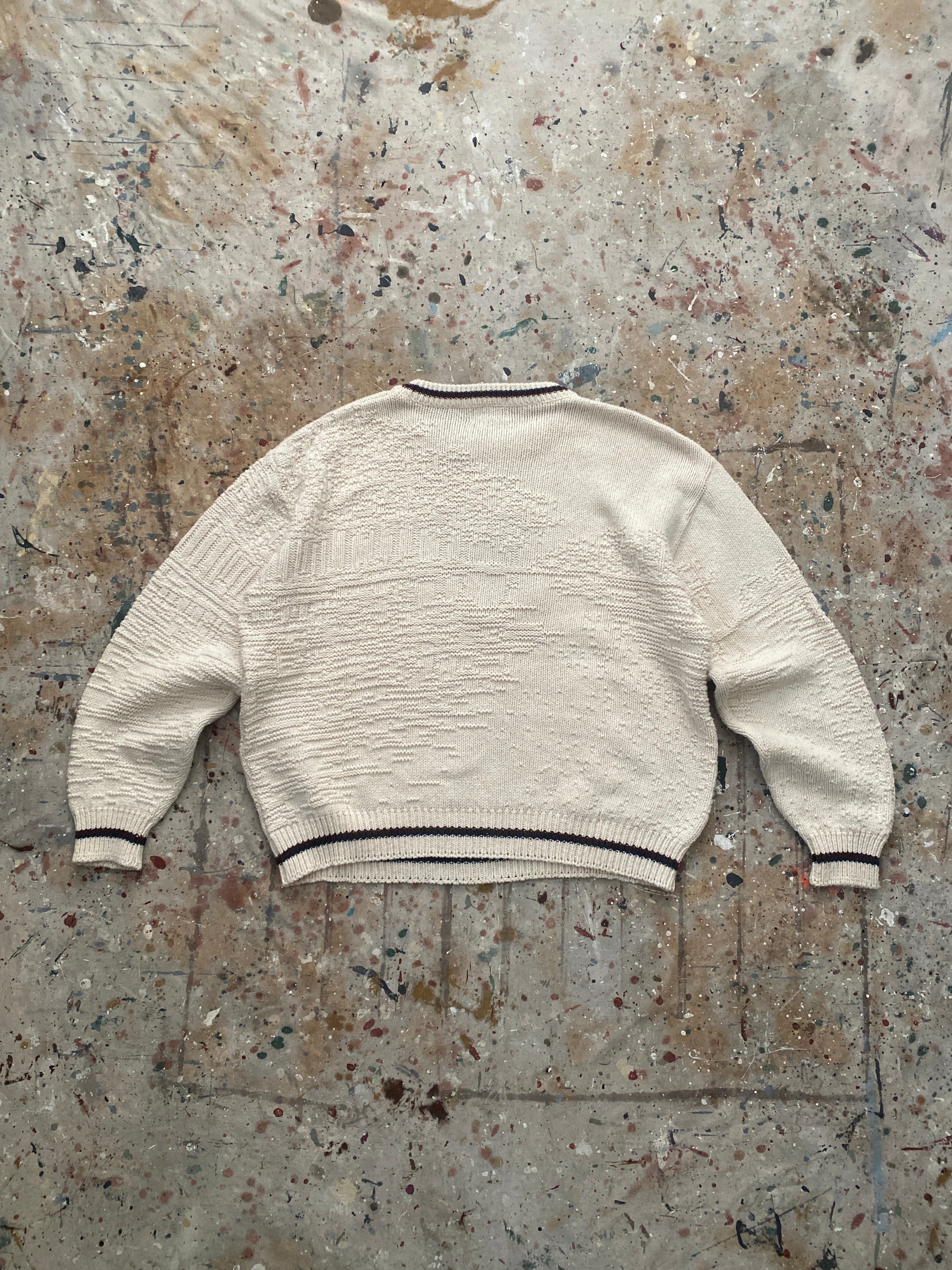 90s cotton knit sweater