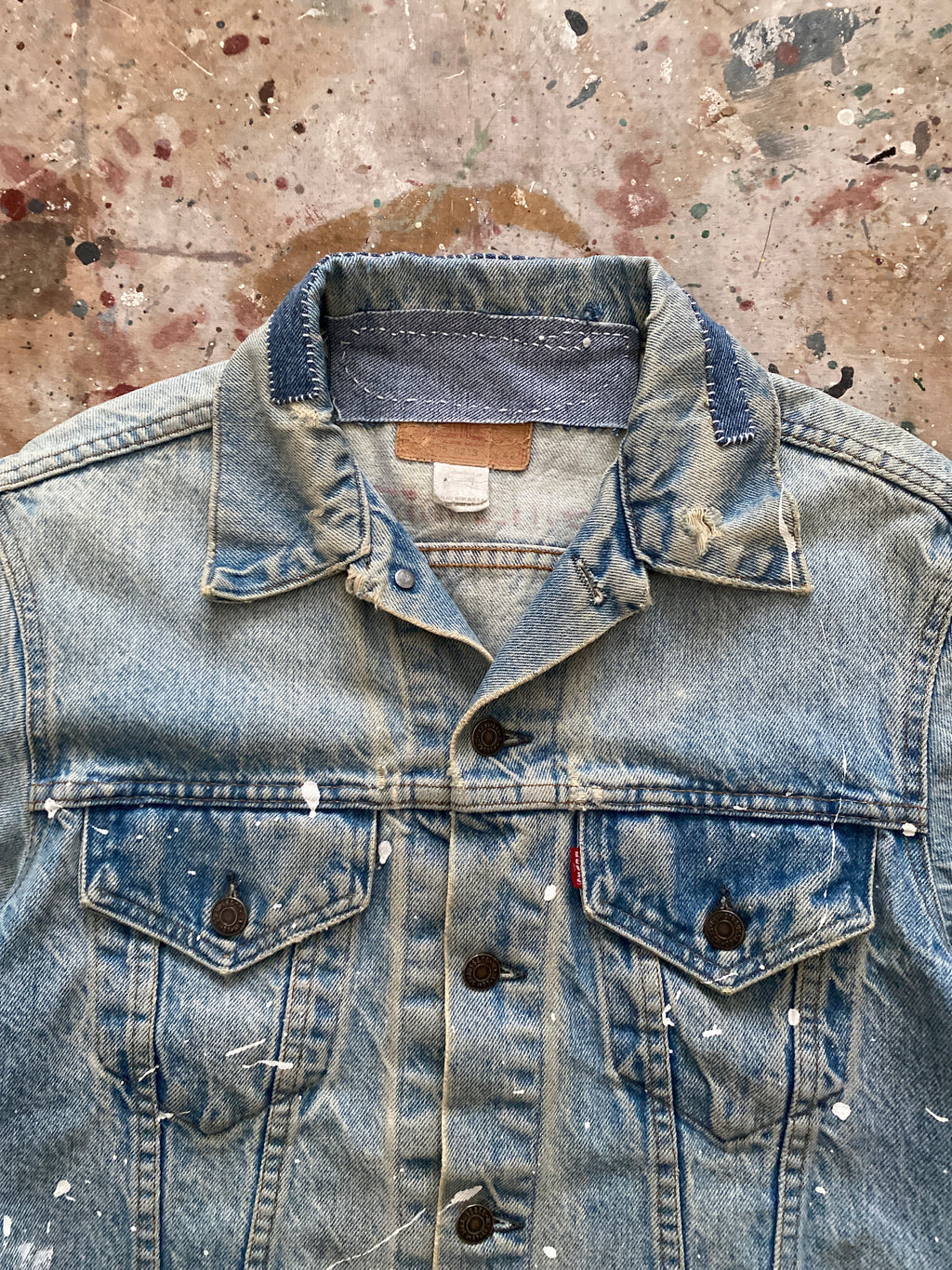 70s levi's type 3 painters jacket