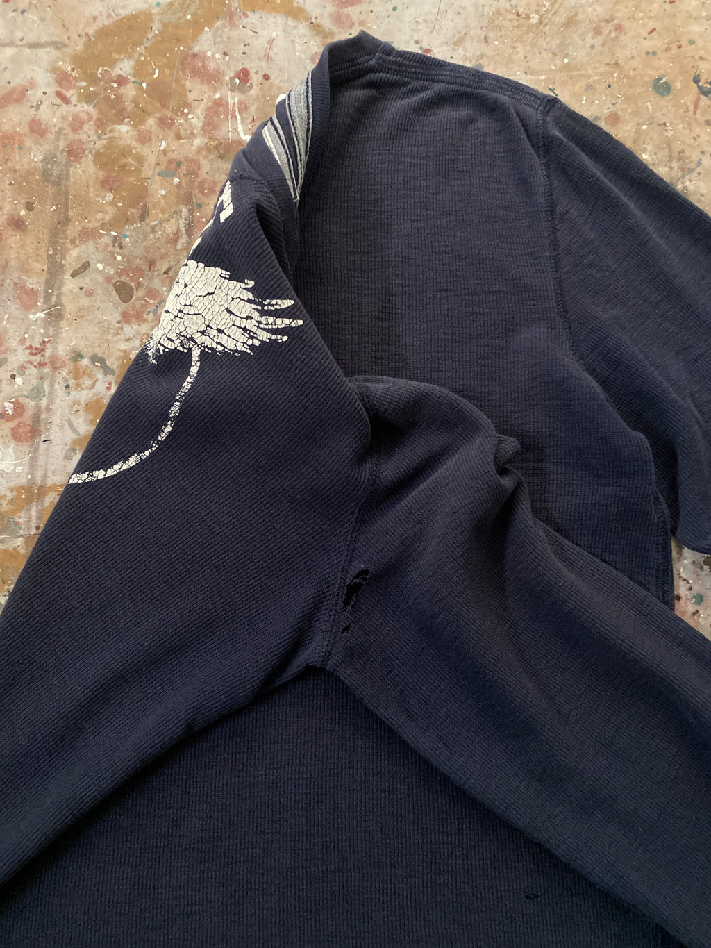 00s american eagle navy thermal long sleeve