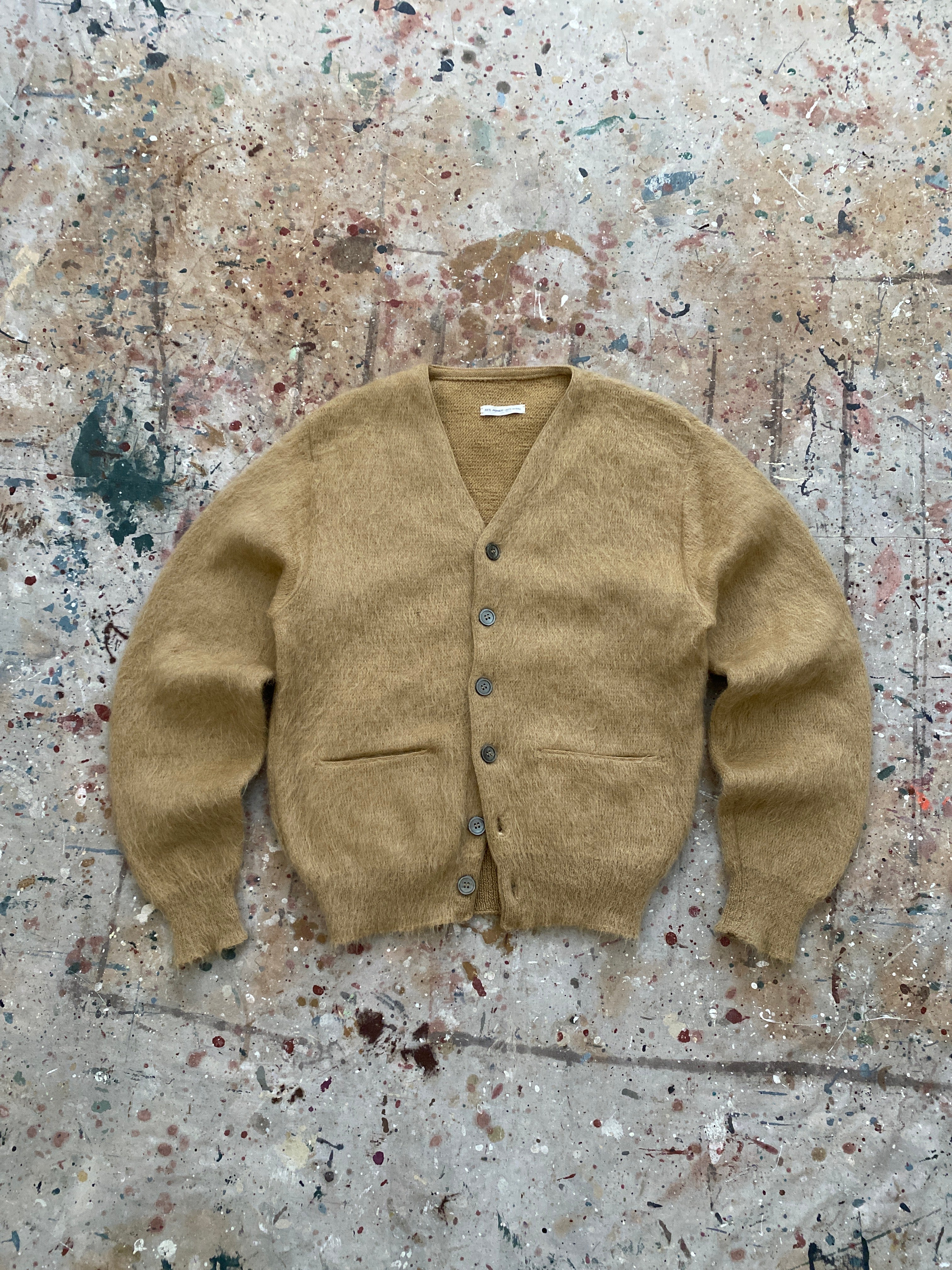60s mohair cardigan sweater