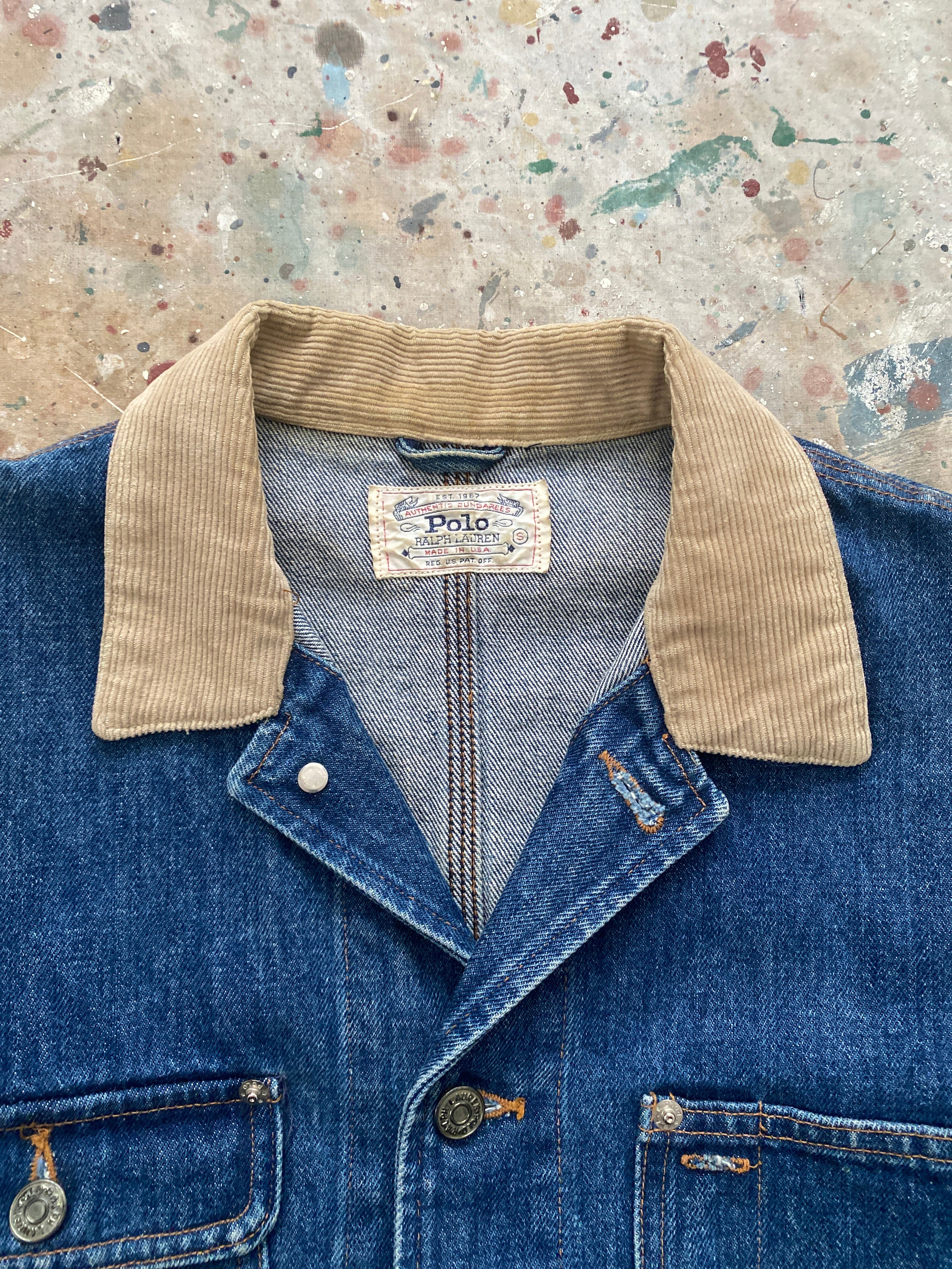 80s PRL denim jacket